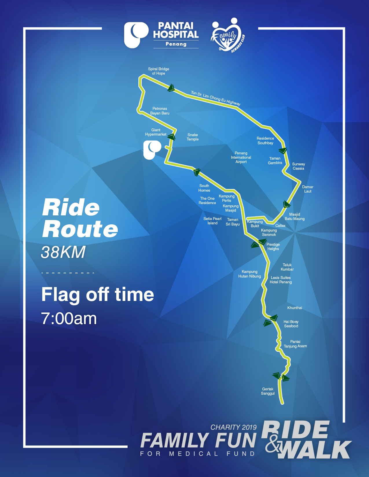 Ride Route Map