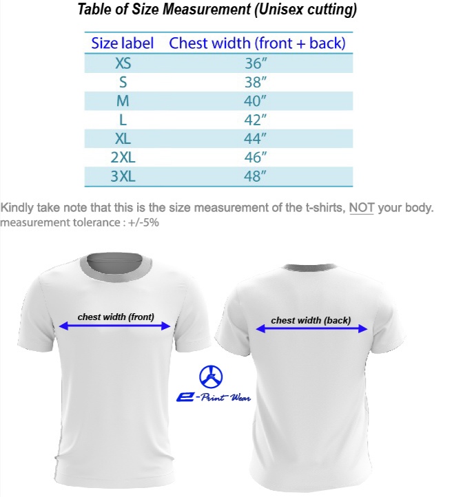 Sizing Chart