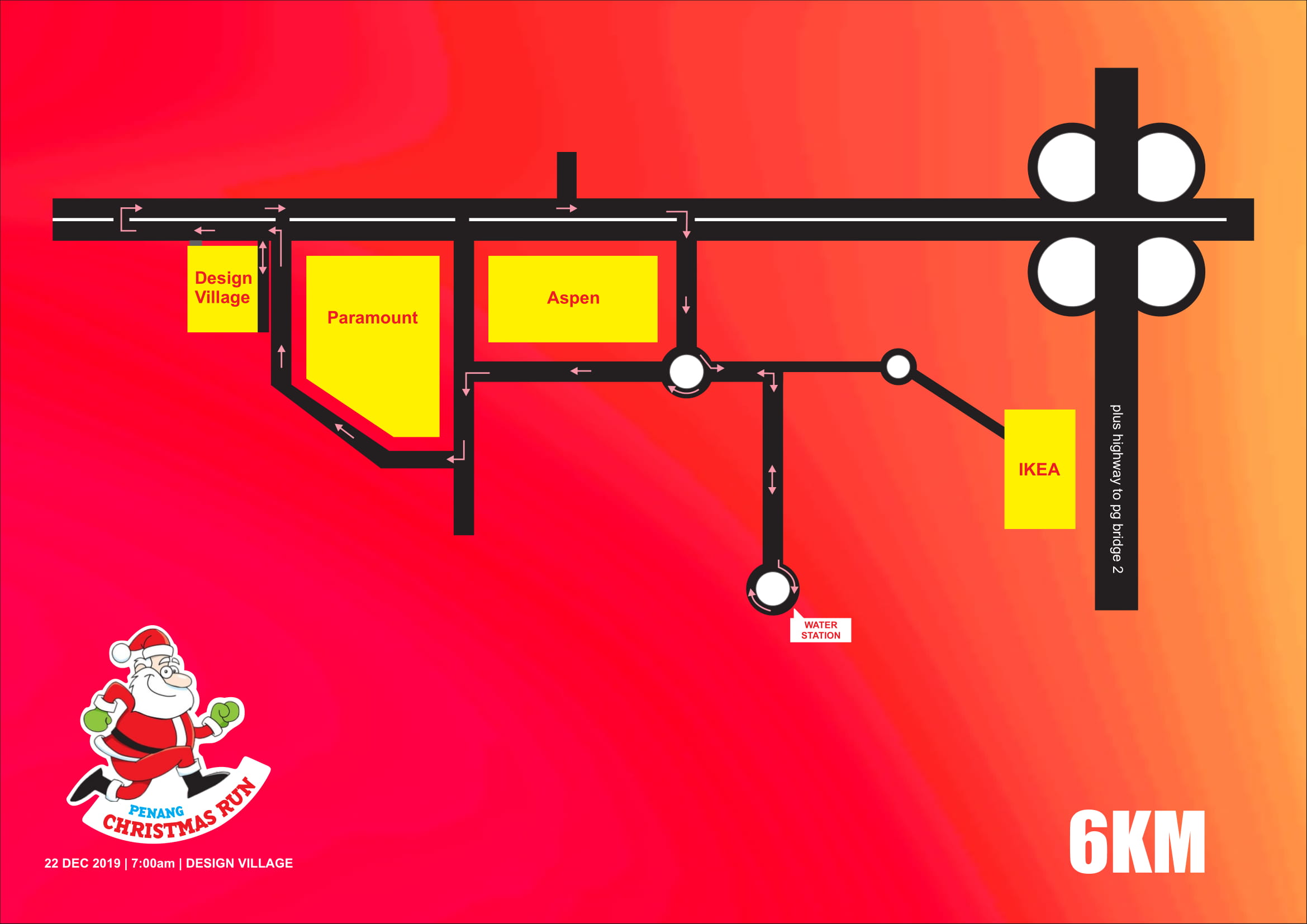 Route Map 6km