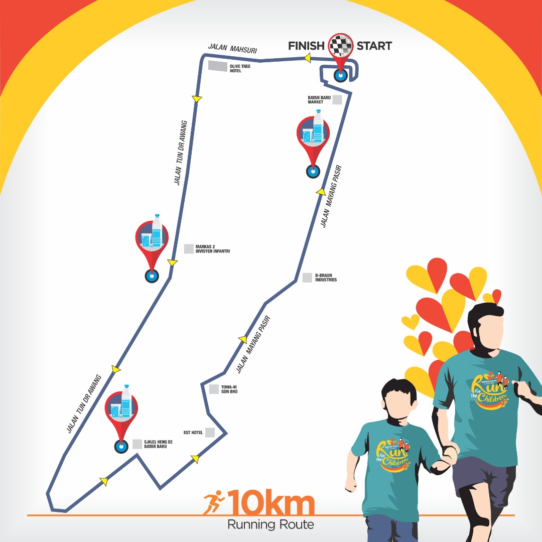 Route Map 10km