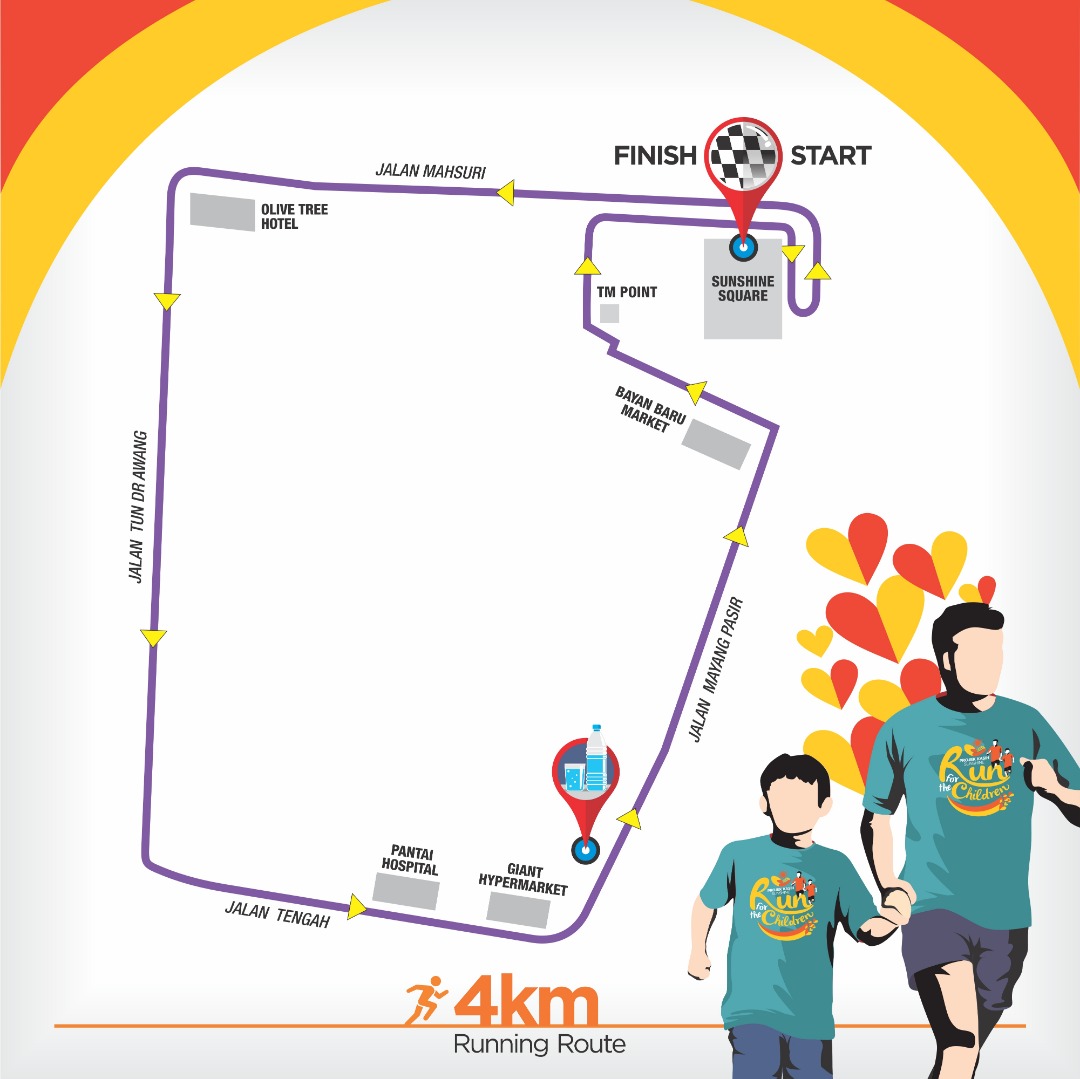 Route Map 4km