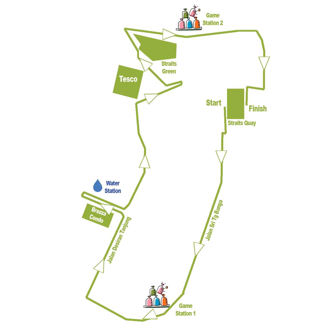 route map