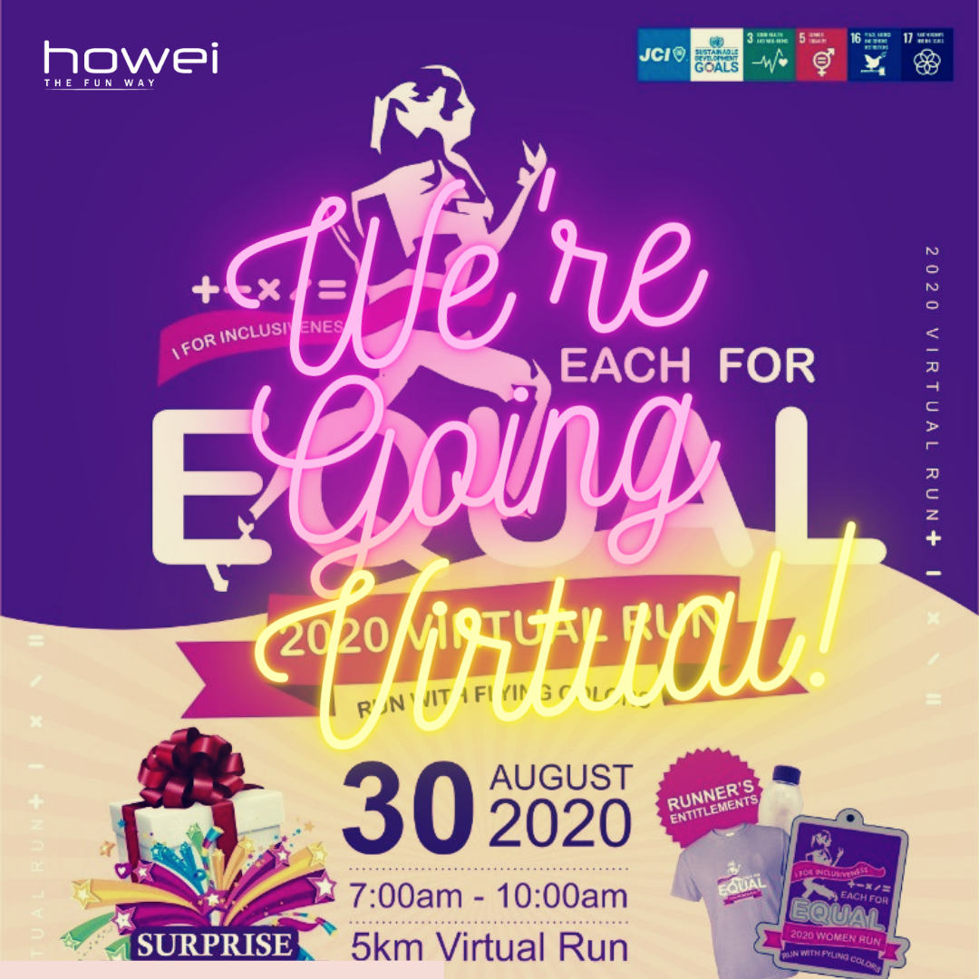 JCI Run Flying Colors Virtual Event Howei