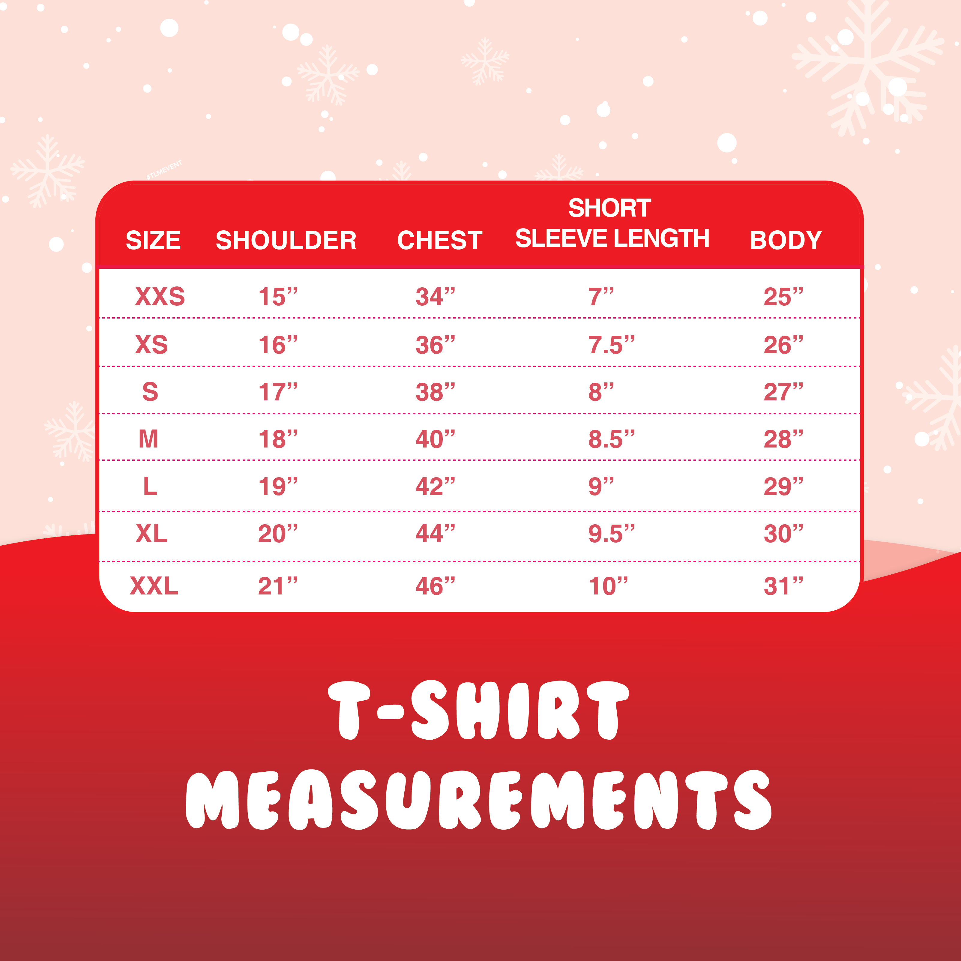 OBS Christmas Virtual Howei Shirt Chart