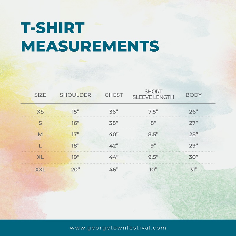 George Town Heritage Walk Shirt Sizing