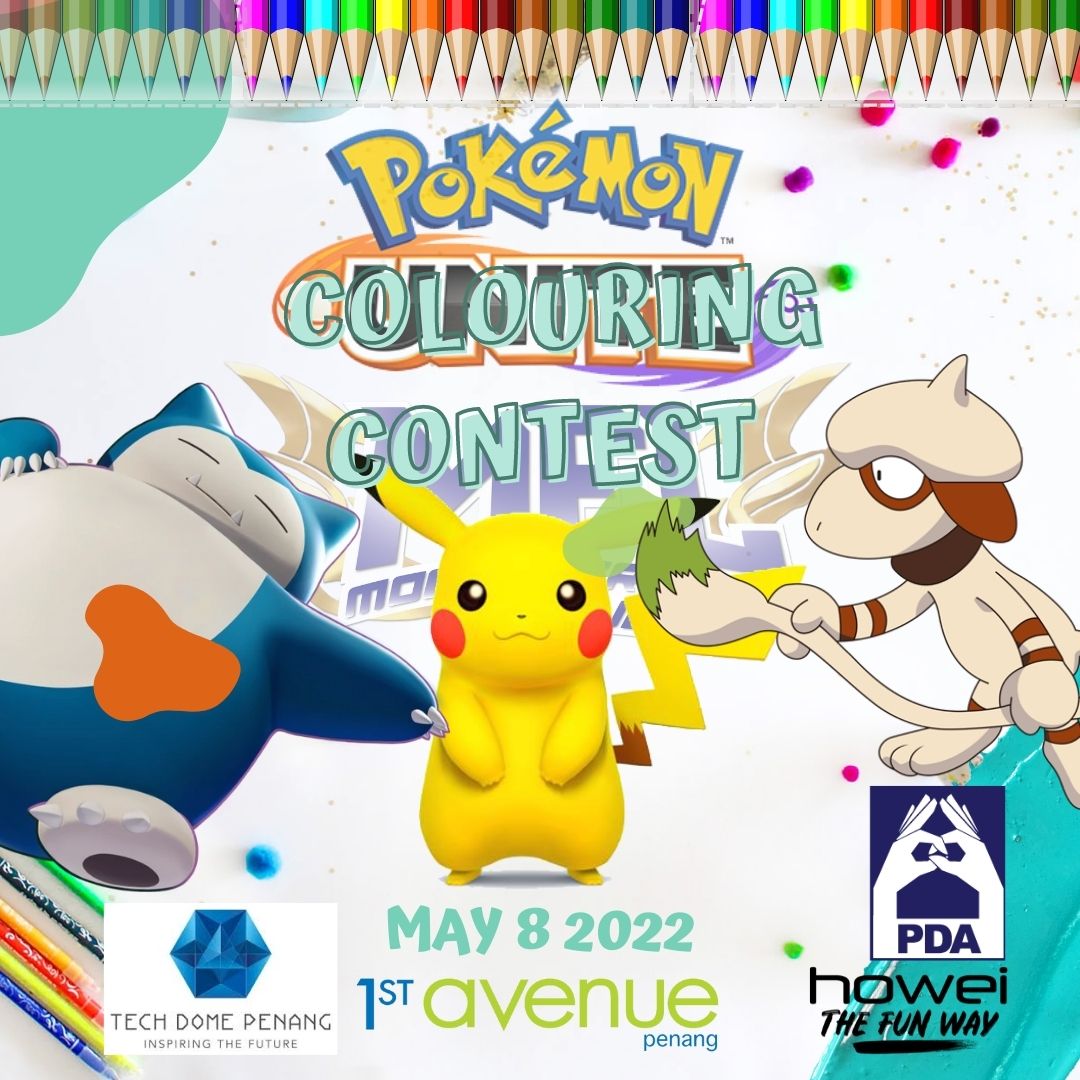 Pokemon Colouring Contest