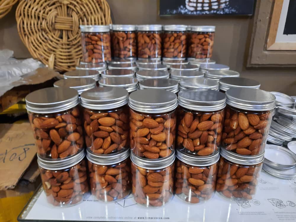 Roast Almonds Bikelah