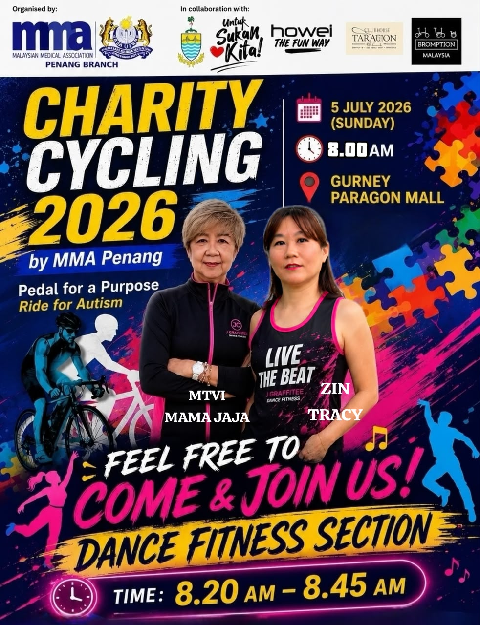 MMA-Ride-Autism Zumba