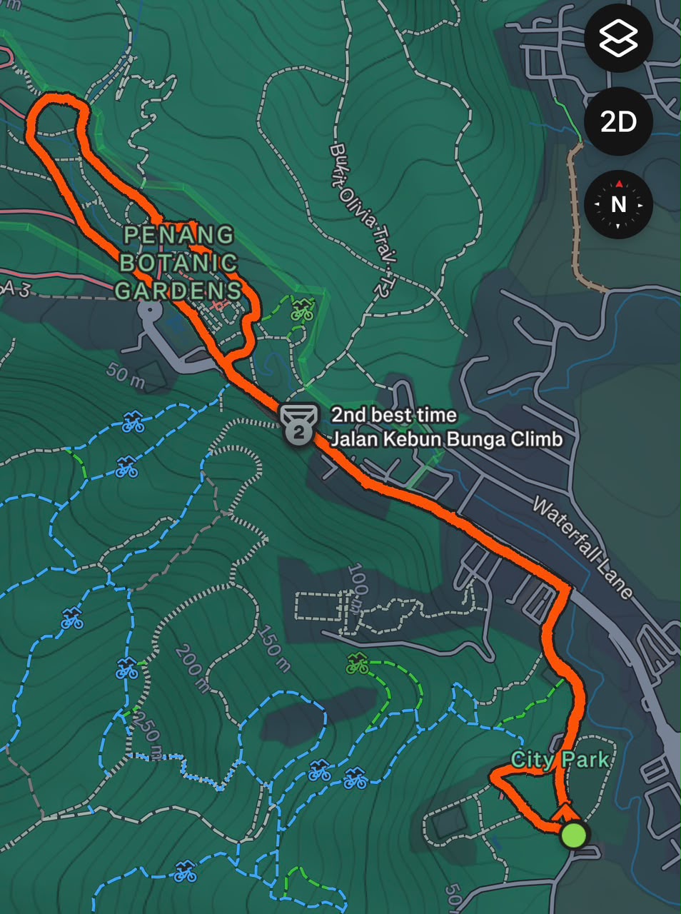 Walk for Hope Route Map