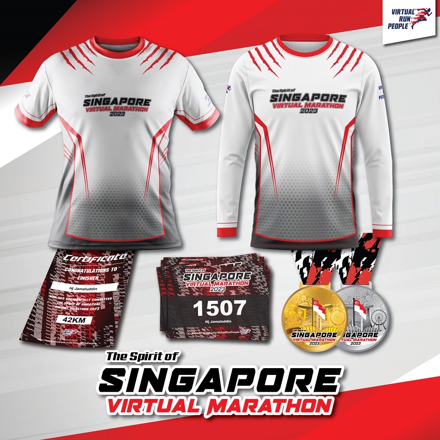 Spirit of Singapore Virtual Marathon 2023 banner