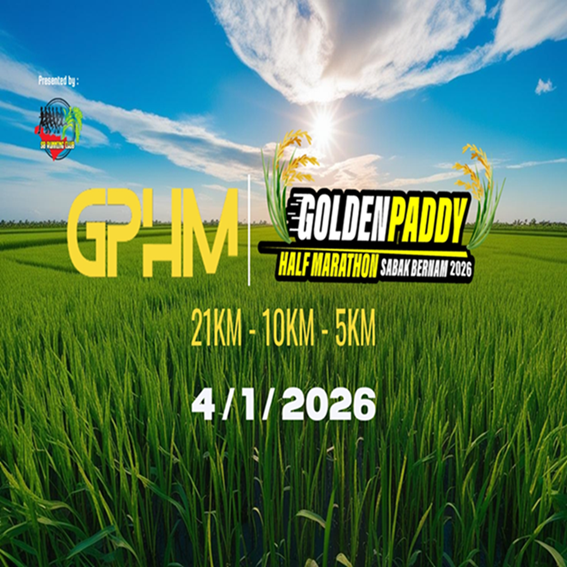 Golden Paddy Half Marathon 2026 banner