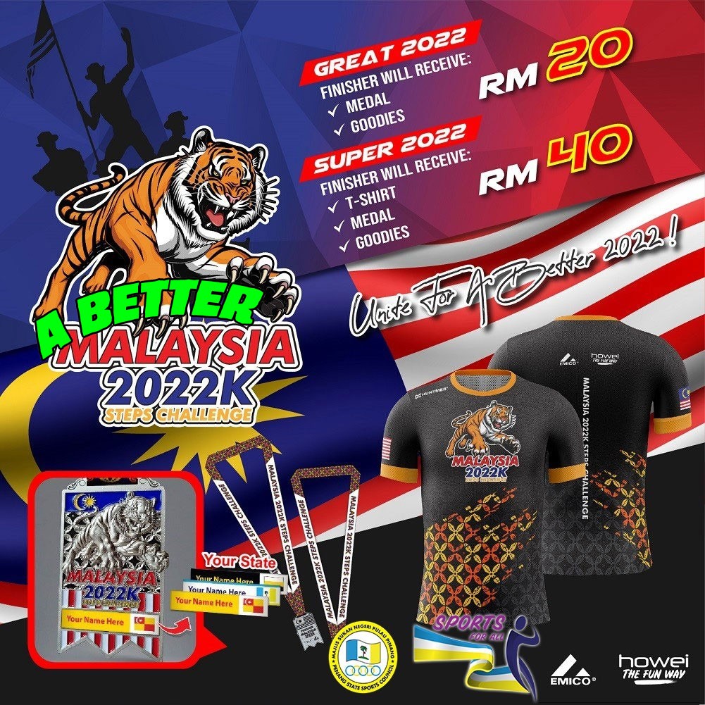A Better Malaysia 2022K Steps Challenge banner