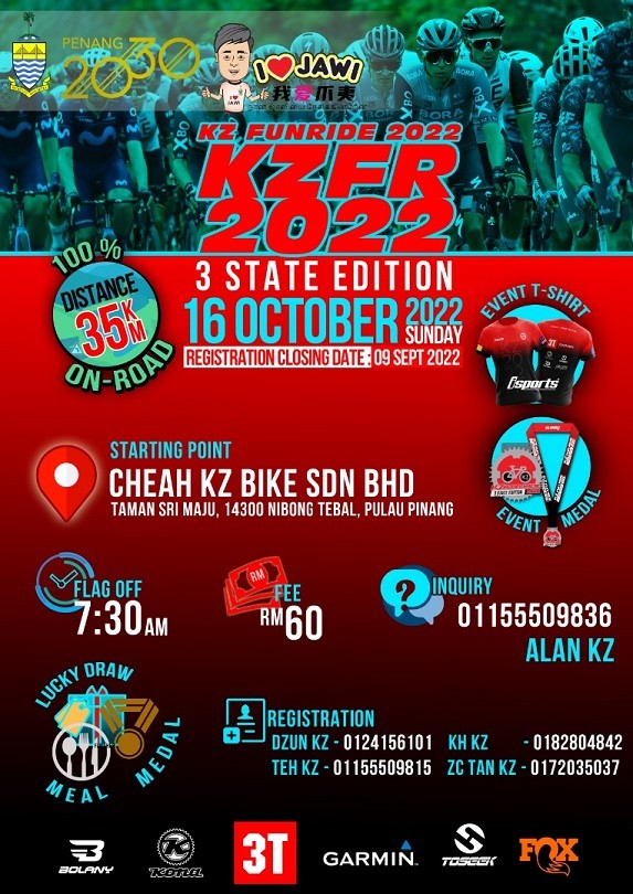 KZ FUN RIDE 2022 (3 STATE EDITION) banner