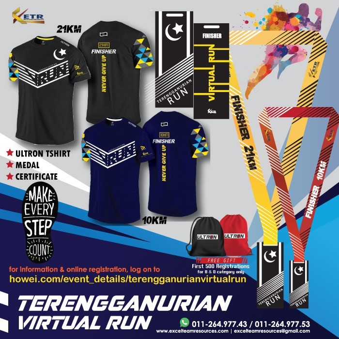 Terengganurian Virtual Run banner