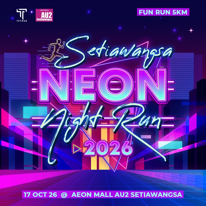 Setiawangsa Neon Night Run 2026 banner
