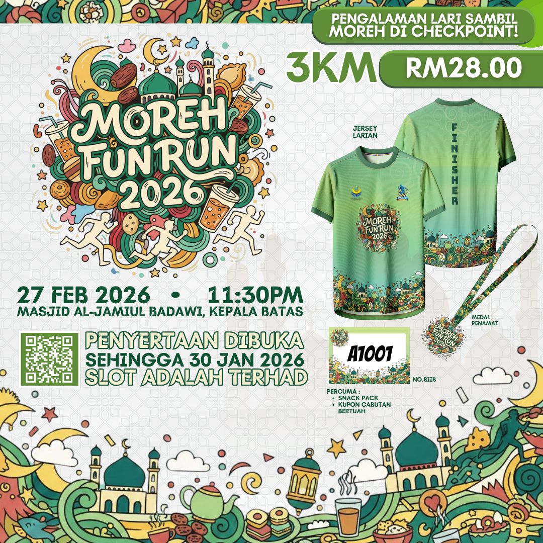 Moreh Fun Run 2026 banner