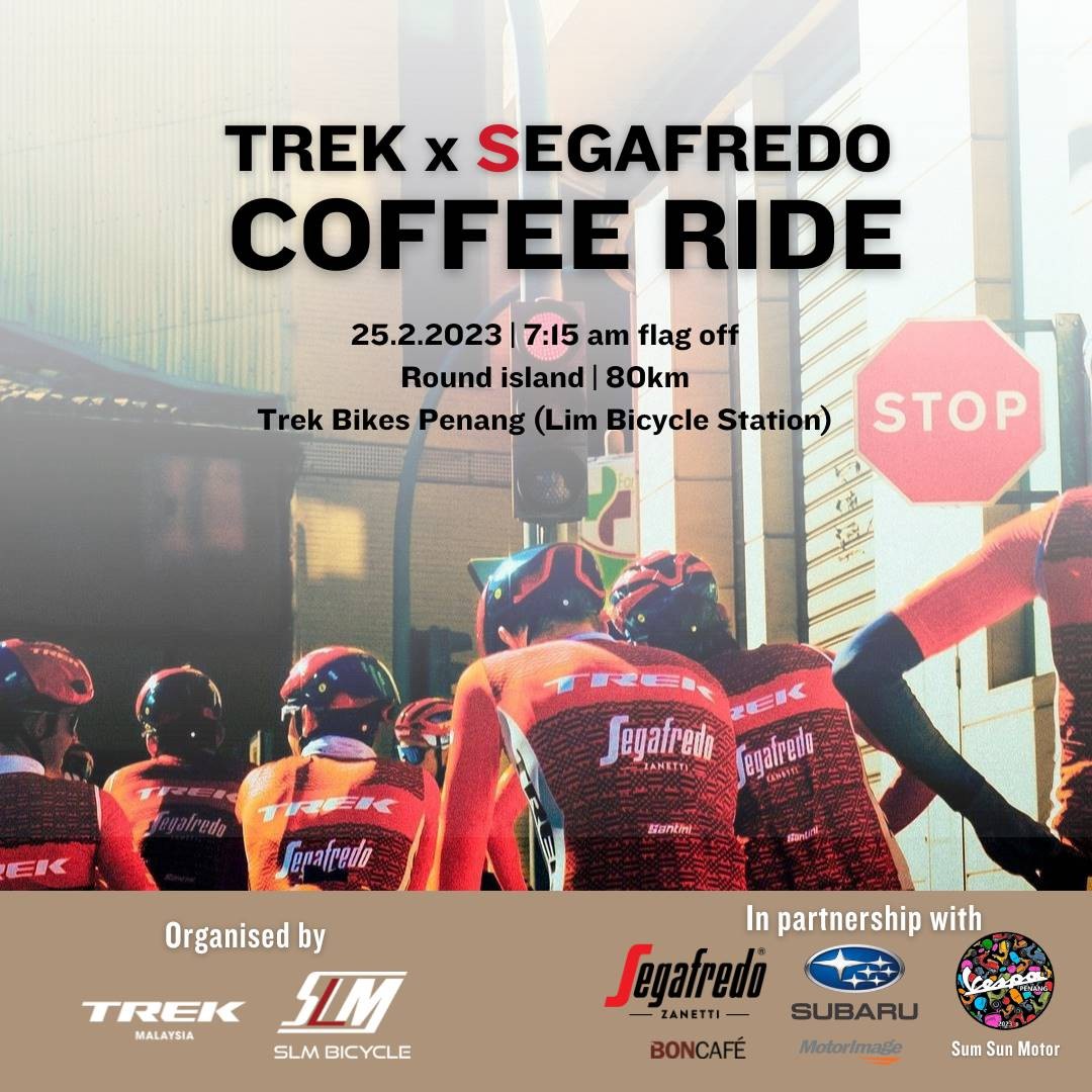 TREK x SEGA FREDO COFFEE RIDE banner
