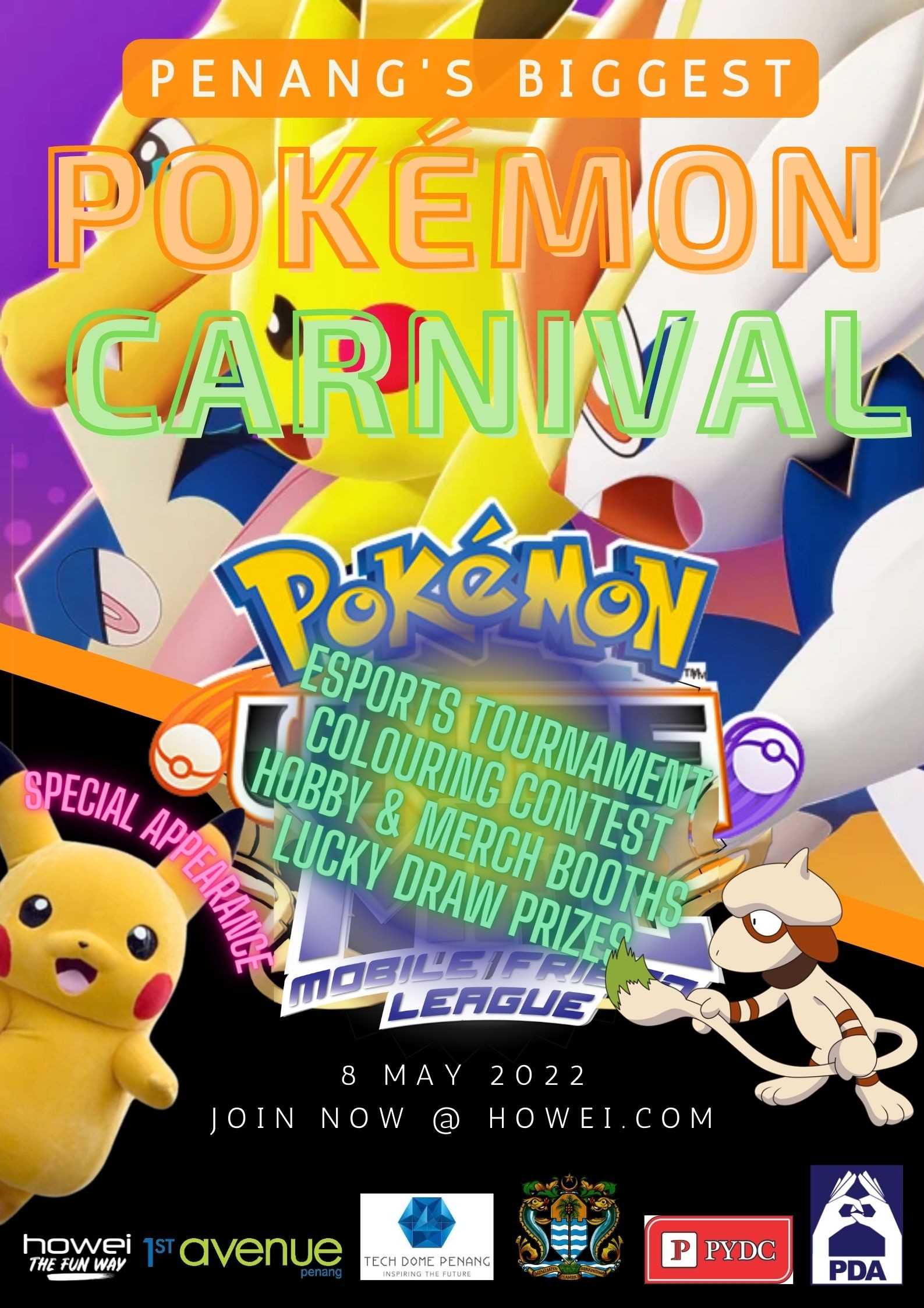MFL Pokémon Carnival Unite Tournament banner