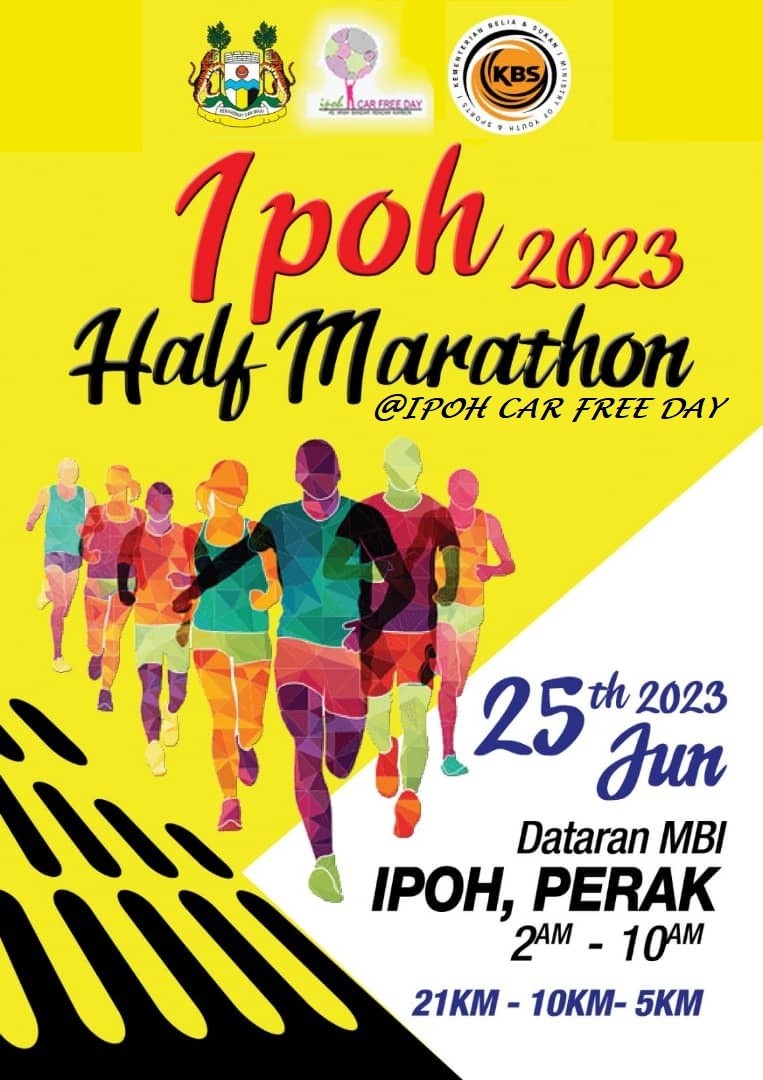 Ipoh Half Marathon 2023 banner