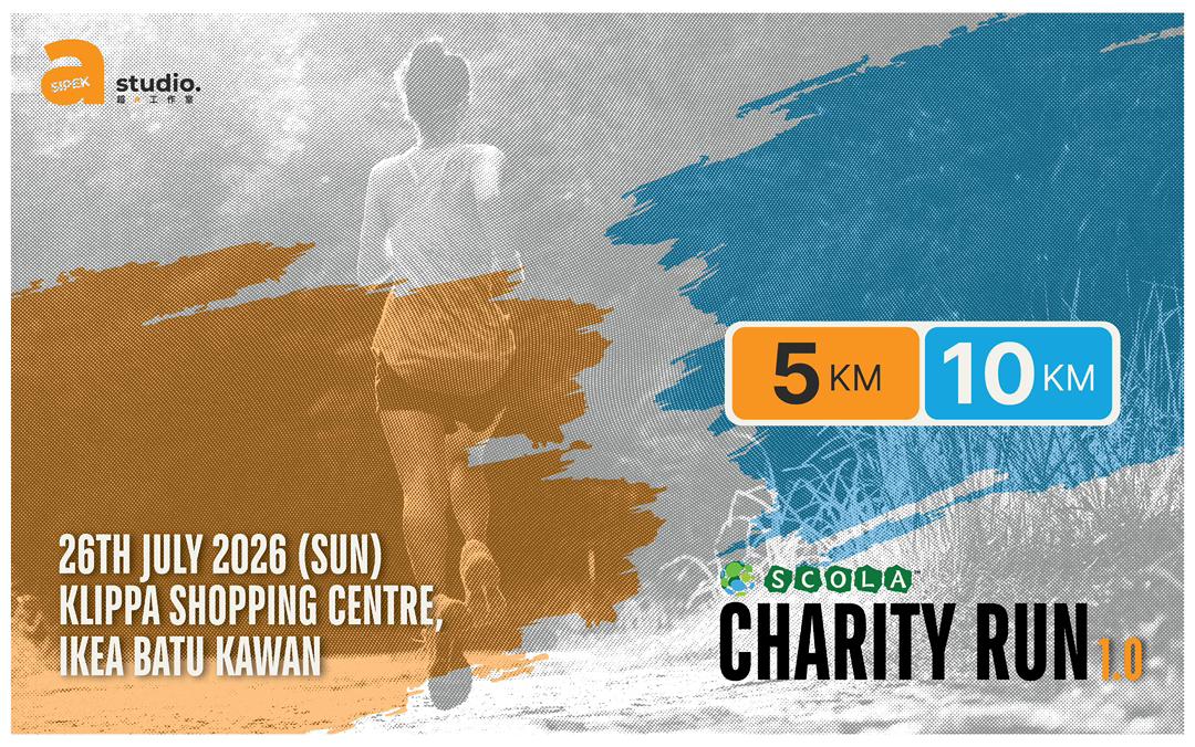 SCOLA Charity Run 2026 banner