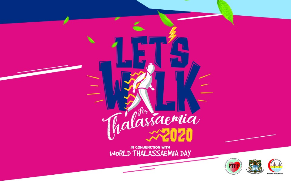 Let's Walk for Thalassaemia 2020 banner