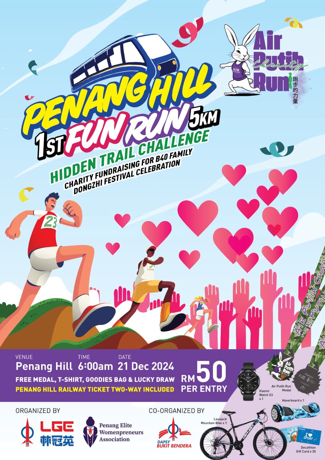 AIR PUTIH CHARITY RUN banner