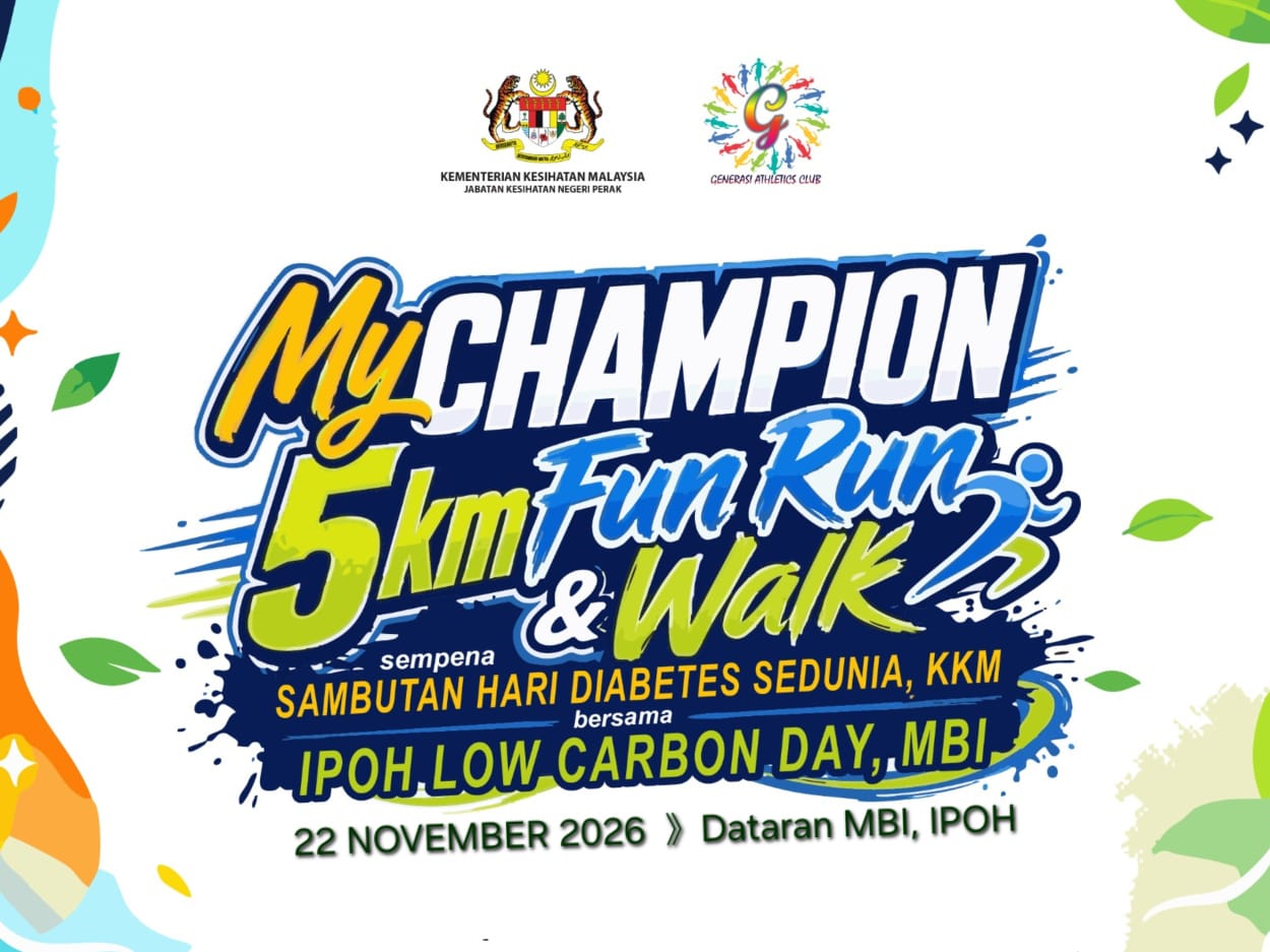 My Champion 5km Fun Run & Walk runners at Dataran Sunway