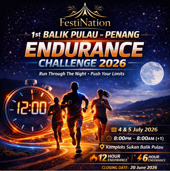 1st Balik Pulau ENDURANCE CHALLENGE 2026 banner