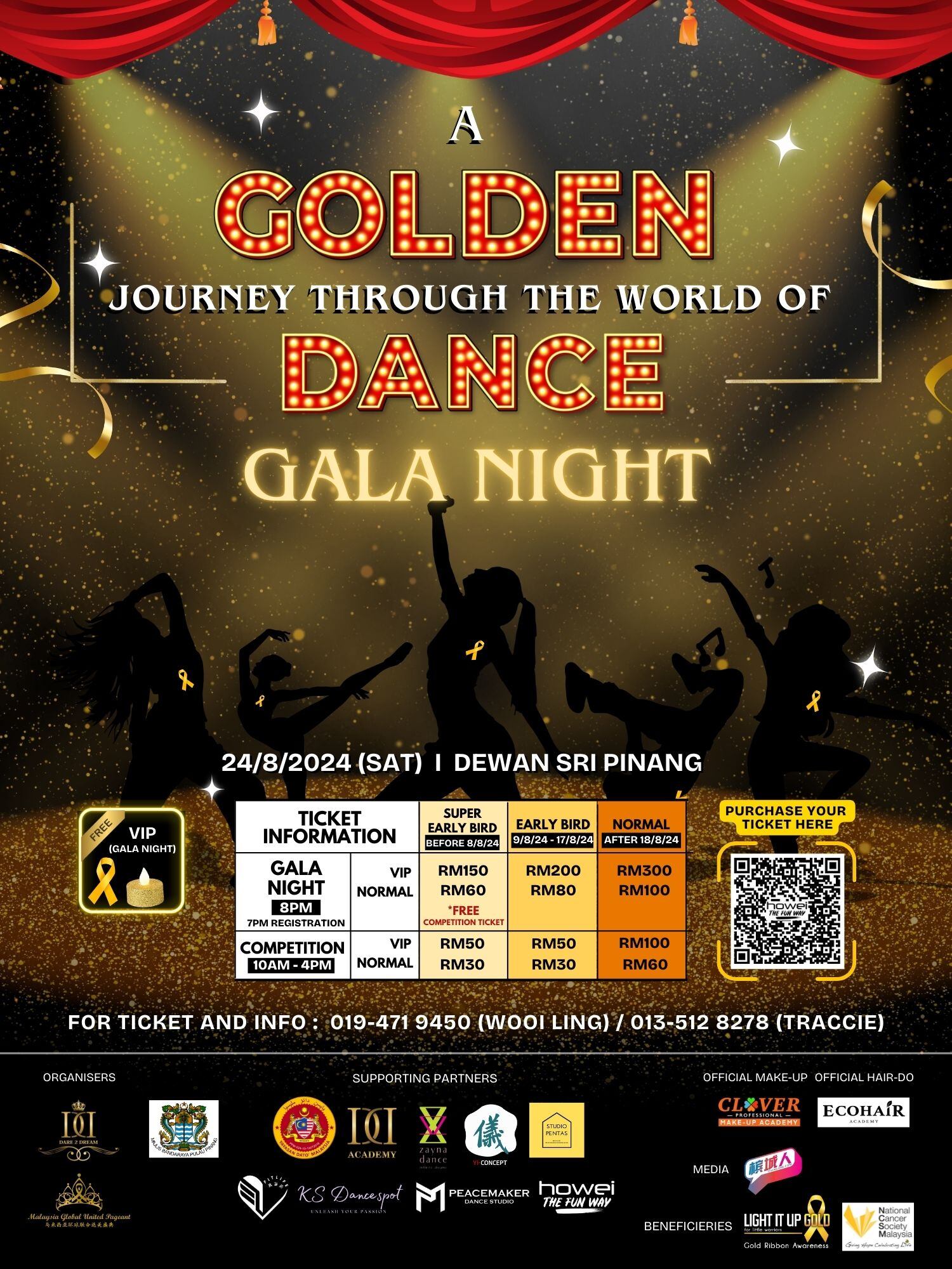 A Golden Journey Through The World of Dance 2024 banner