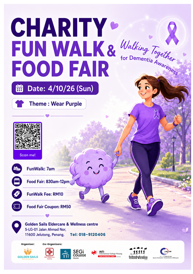 Charity Fun Walk & Food Fair banner