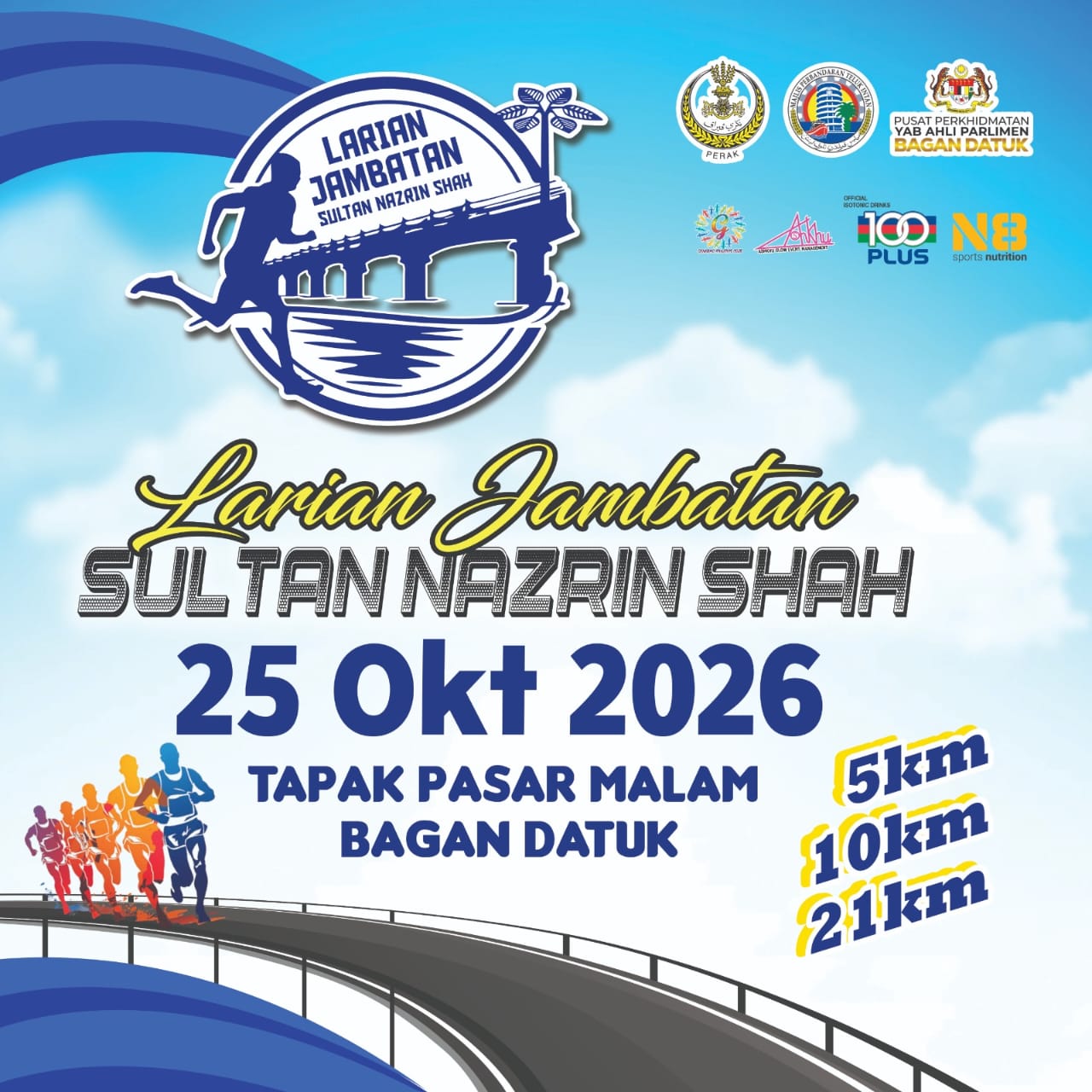 Larian Jambatan Sultan Nazrin Shah 2026 banner