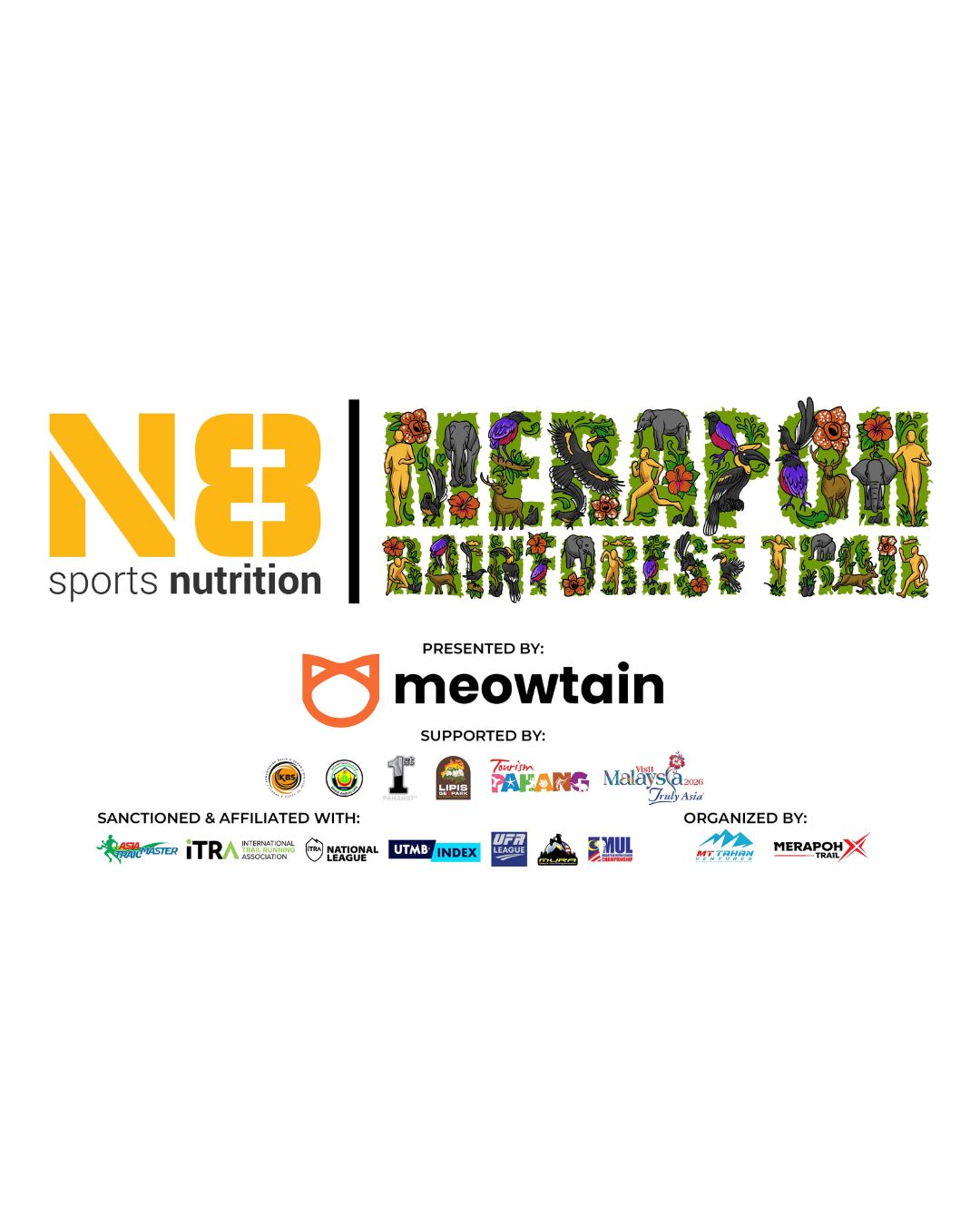 Merapoh Rainforest Trail 2026 banner