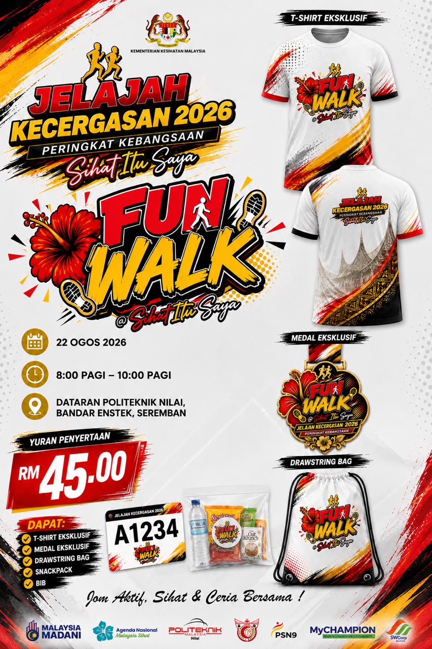 Fun Walk @ Sihat Itu Saya banner