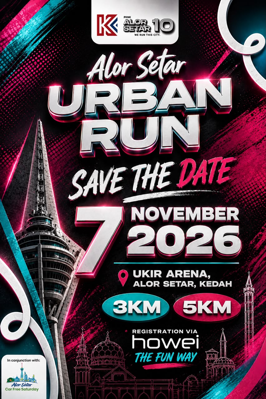 Alor Setar Urban Run banner