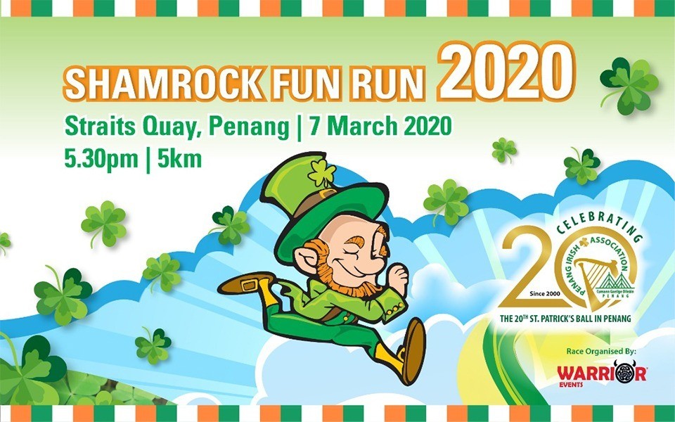 Shamrock Fun Run 2020 banner