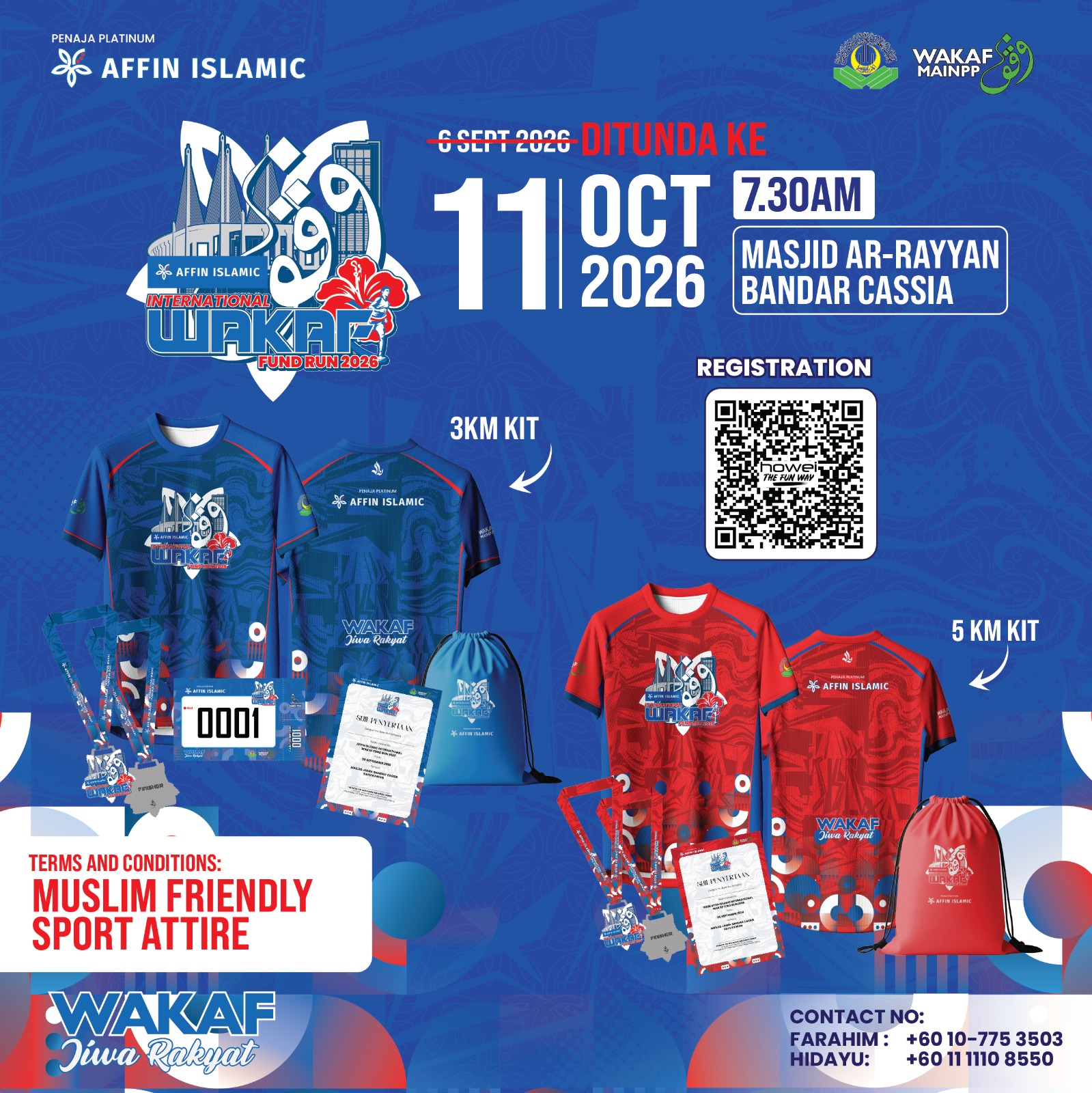 Affin Islamic International Wakaf Fund Run 2026 banner