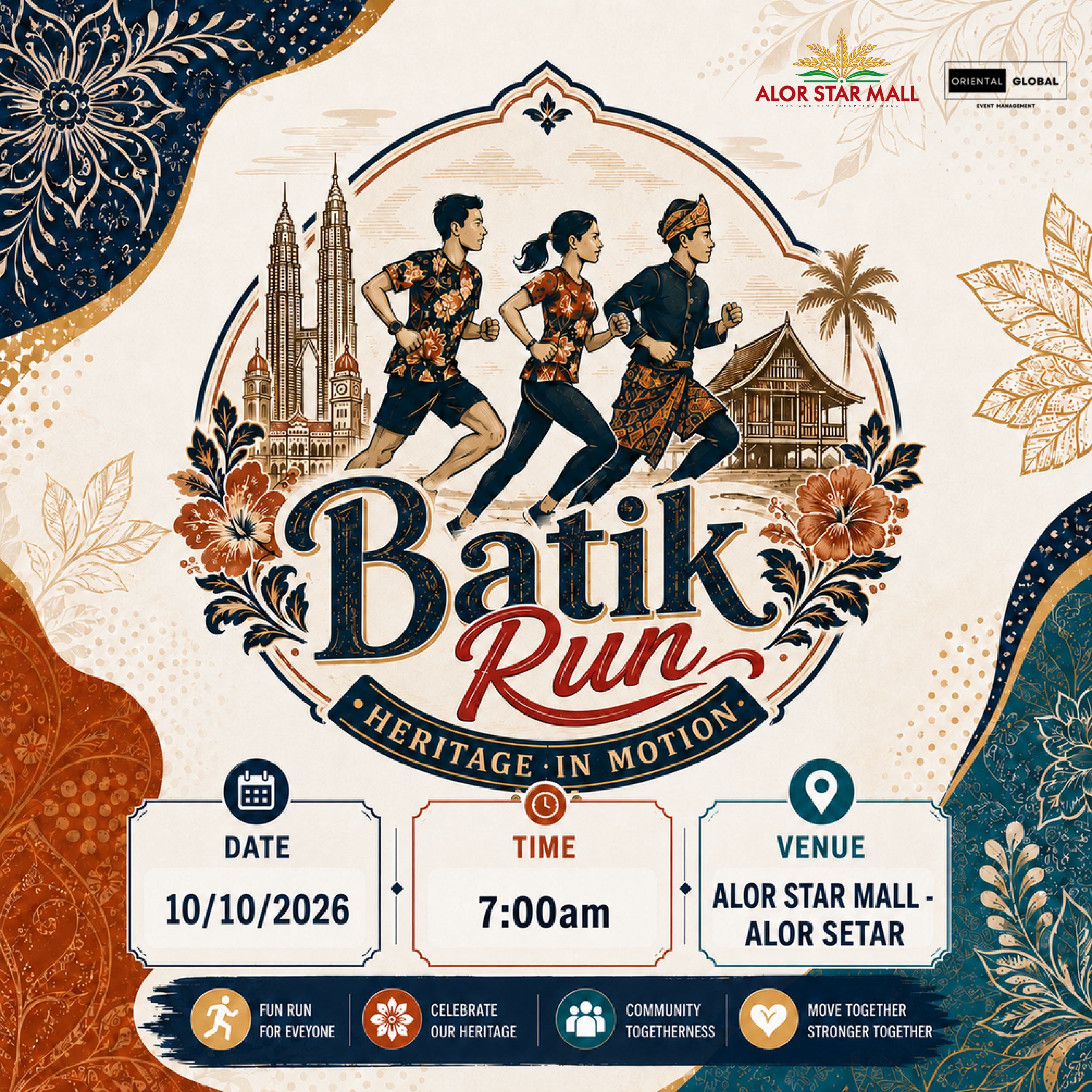 Batik Run 2026- Alor Setar banner