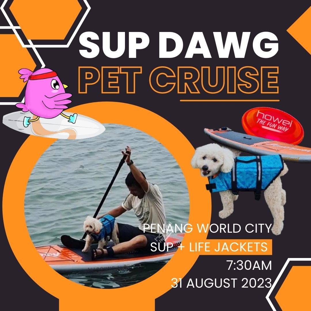 SUP Dawg Pet Cruise 2023 banner