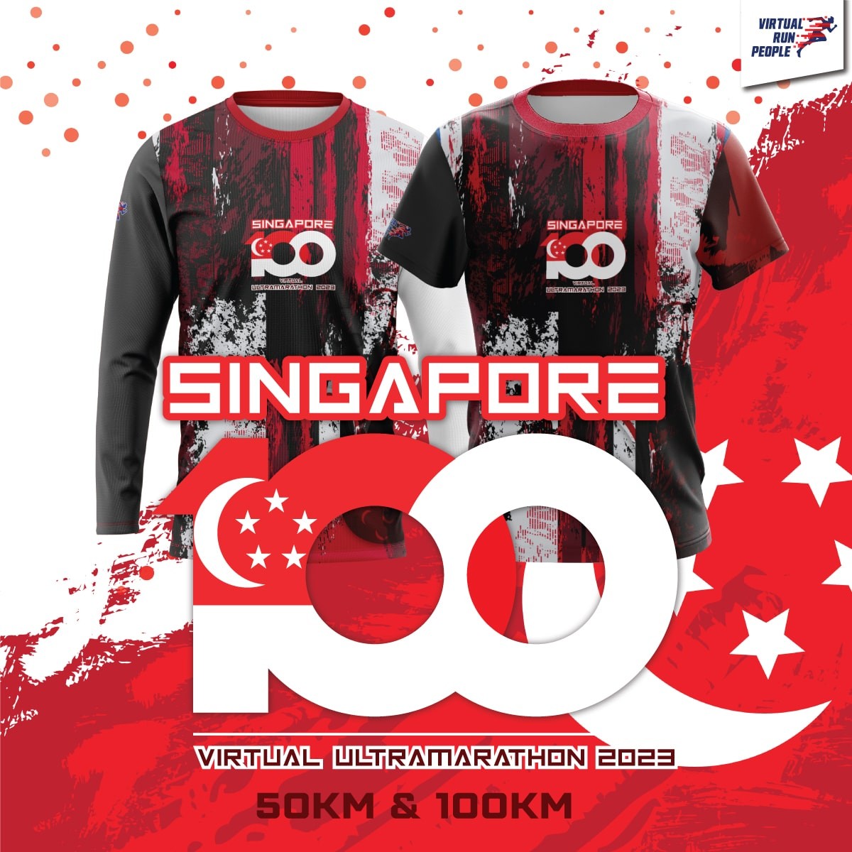 Singapore 100 Virtual UltraMarathon 2023 banner