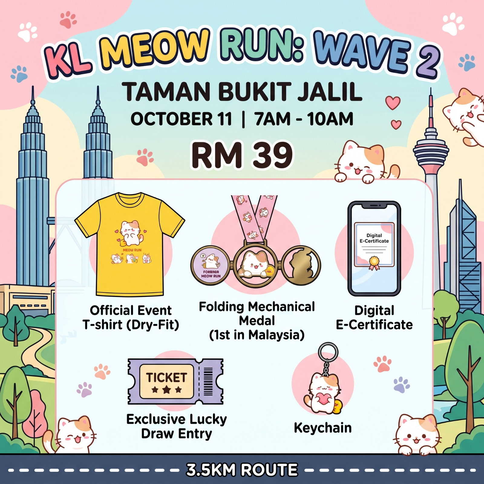 KL Meow Run: Wave 2 banner