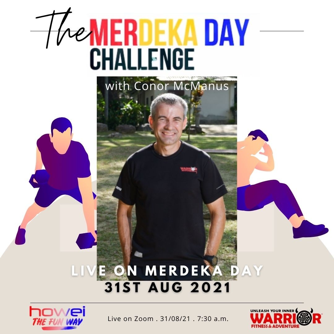 The Merdeka Day Challenge with Conor McManus banner