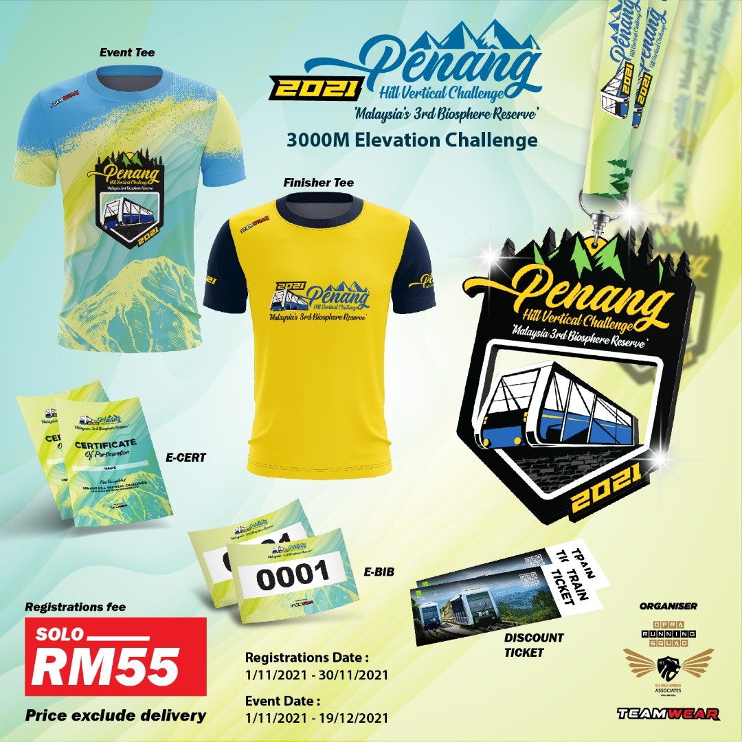 Penang Hill Virtual Challenge banner