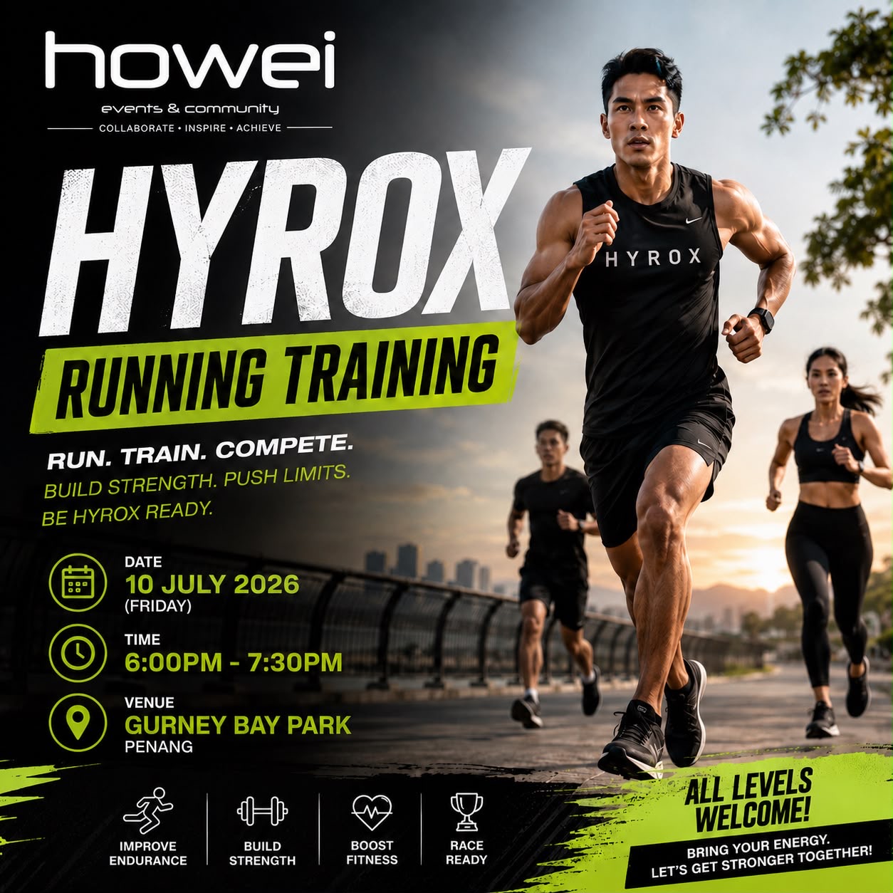 Hyrox Running Training Gurney Bay Park Run July 2026 banner