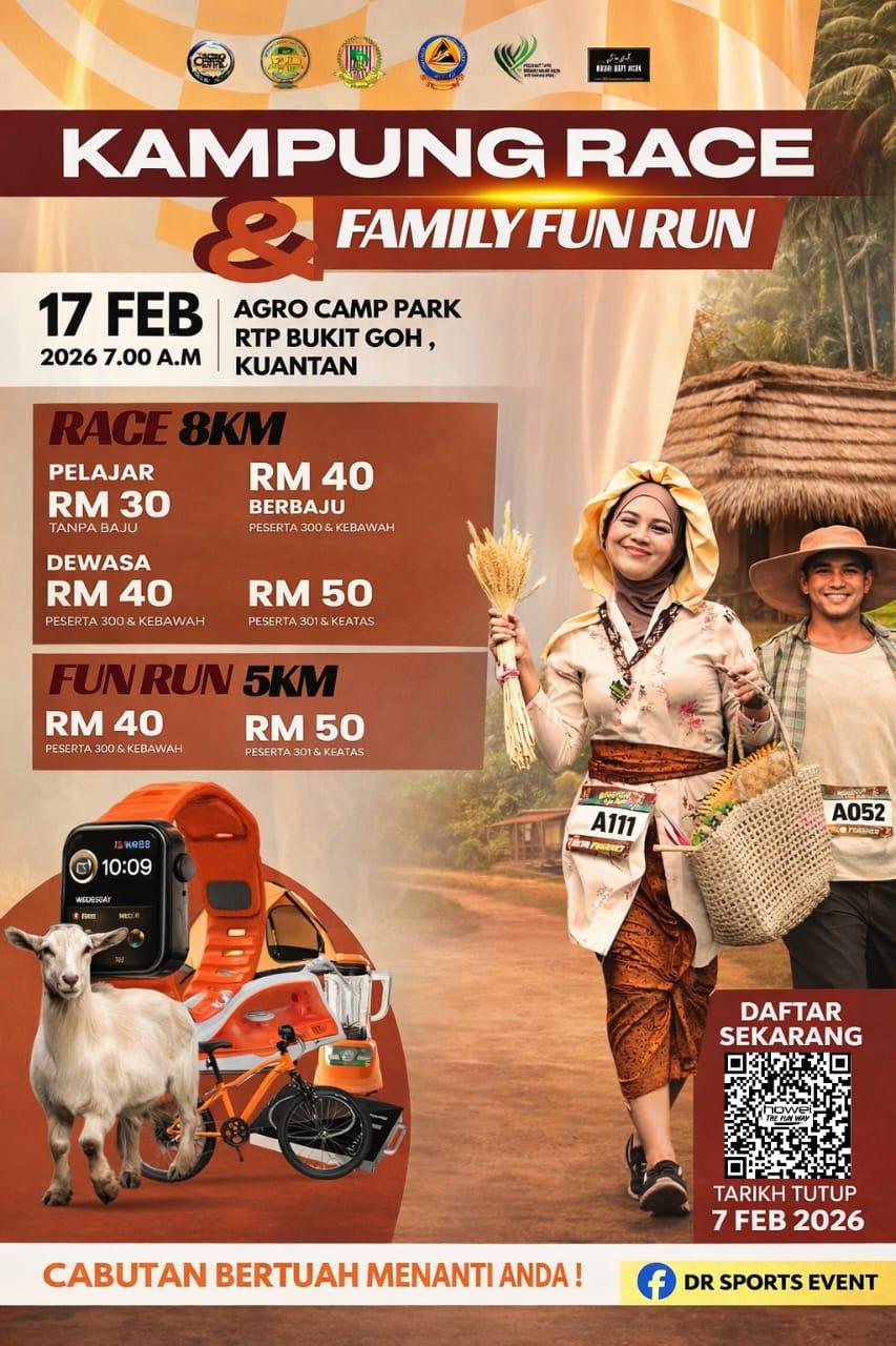 Kampung Race & Family Fun Run banner