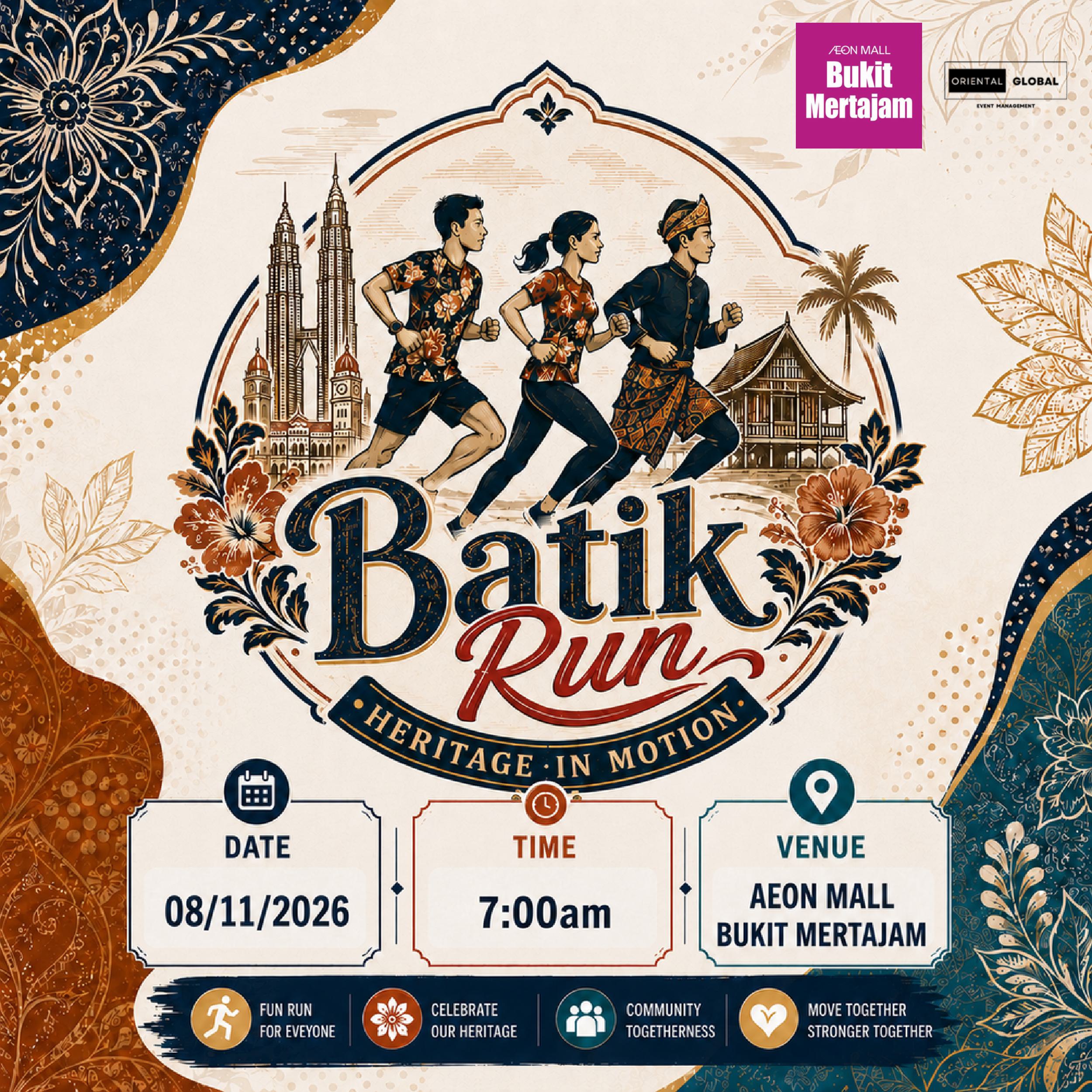 Batik Run 2026 - Bukit Mertajam banner