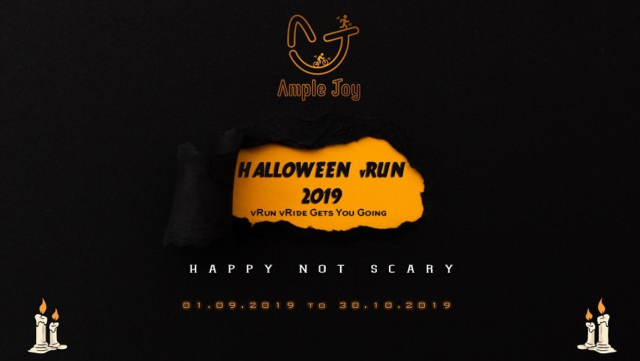 Halloween vRun 2019 banner