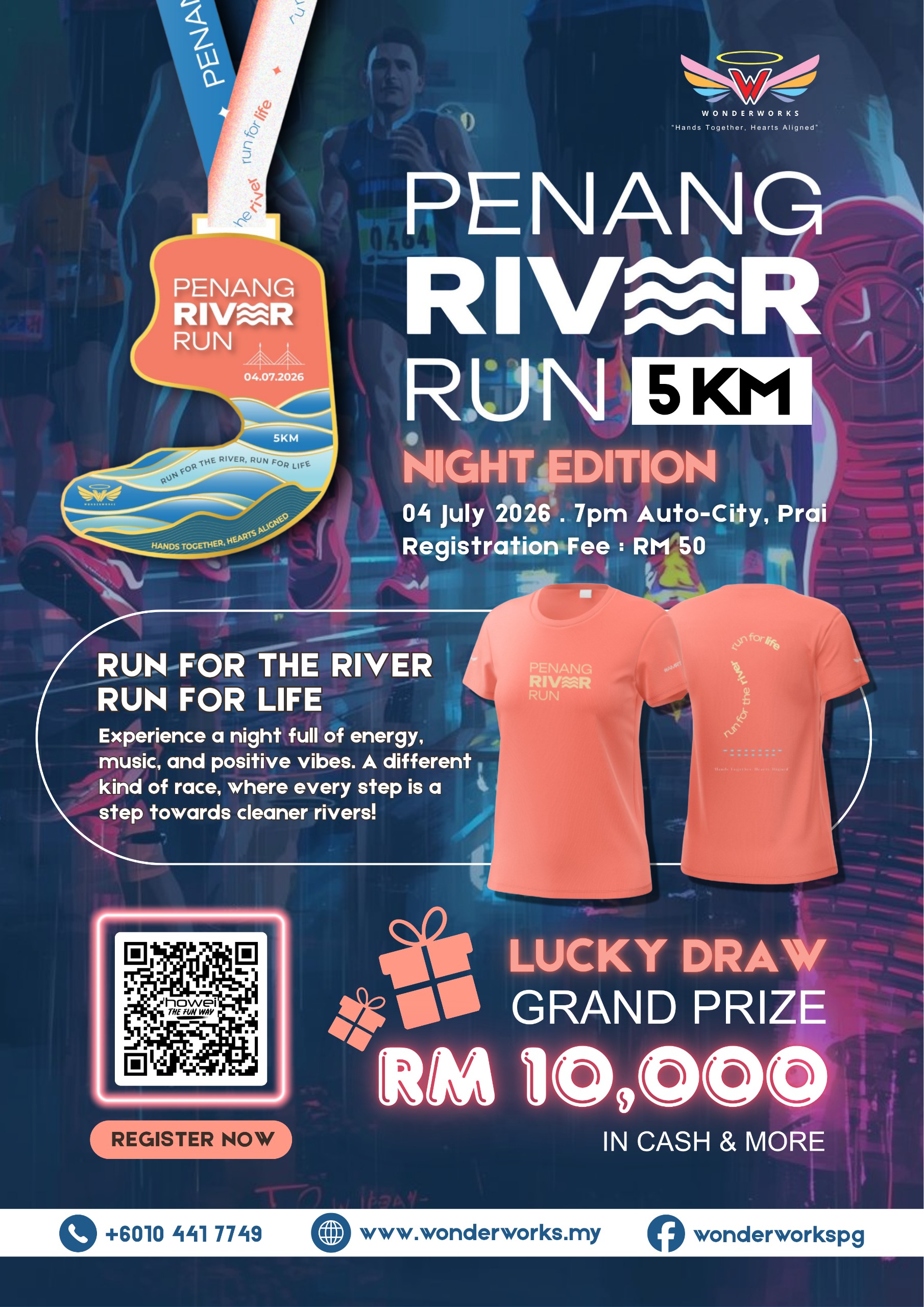 Penang River Run 2026 banner