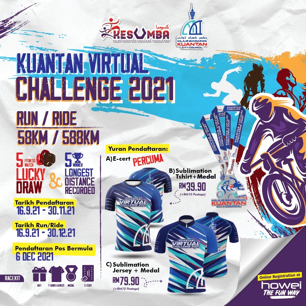 Kuantan Virtual Challenge 2021 banner