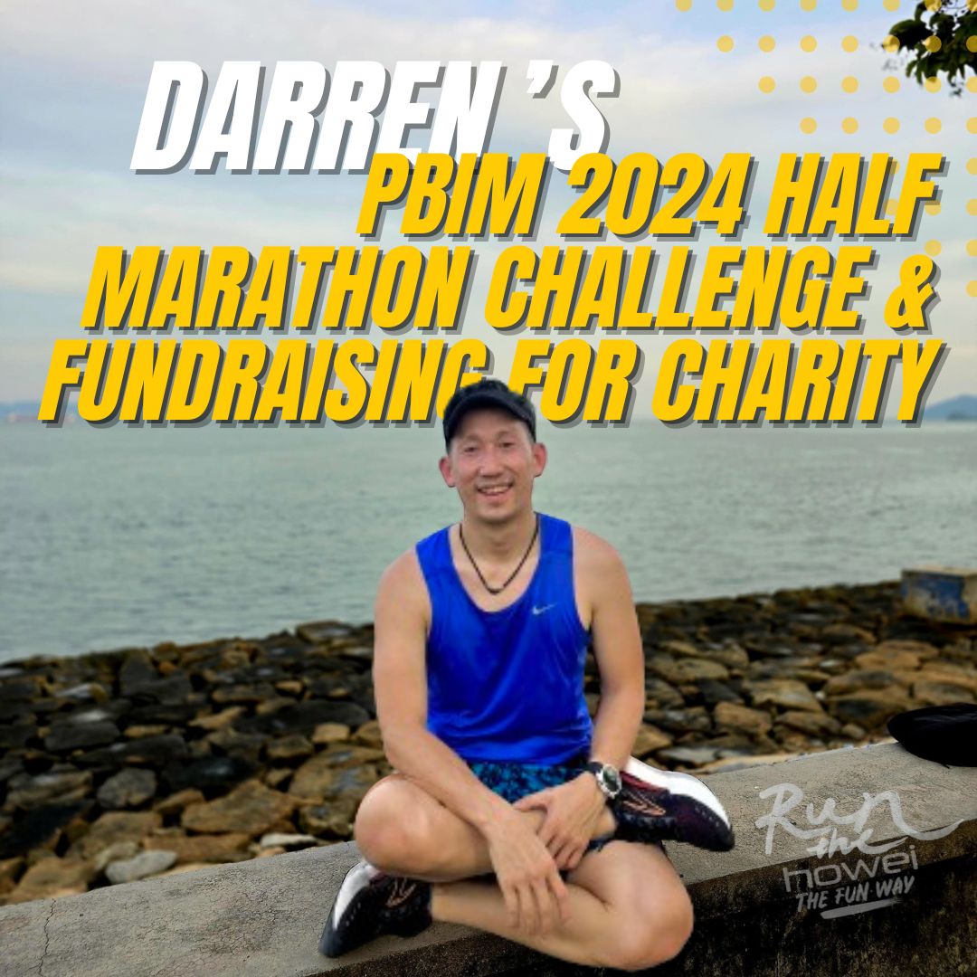 Darren's PBIM 2024 Half Marathon Challenge & Fundraising for Charity banner