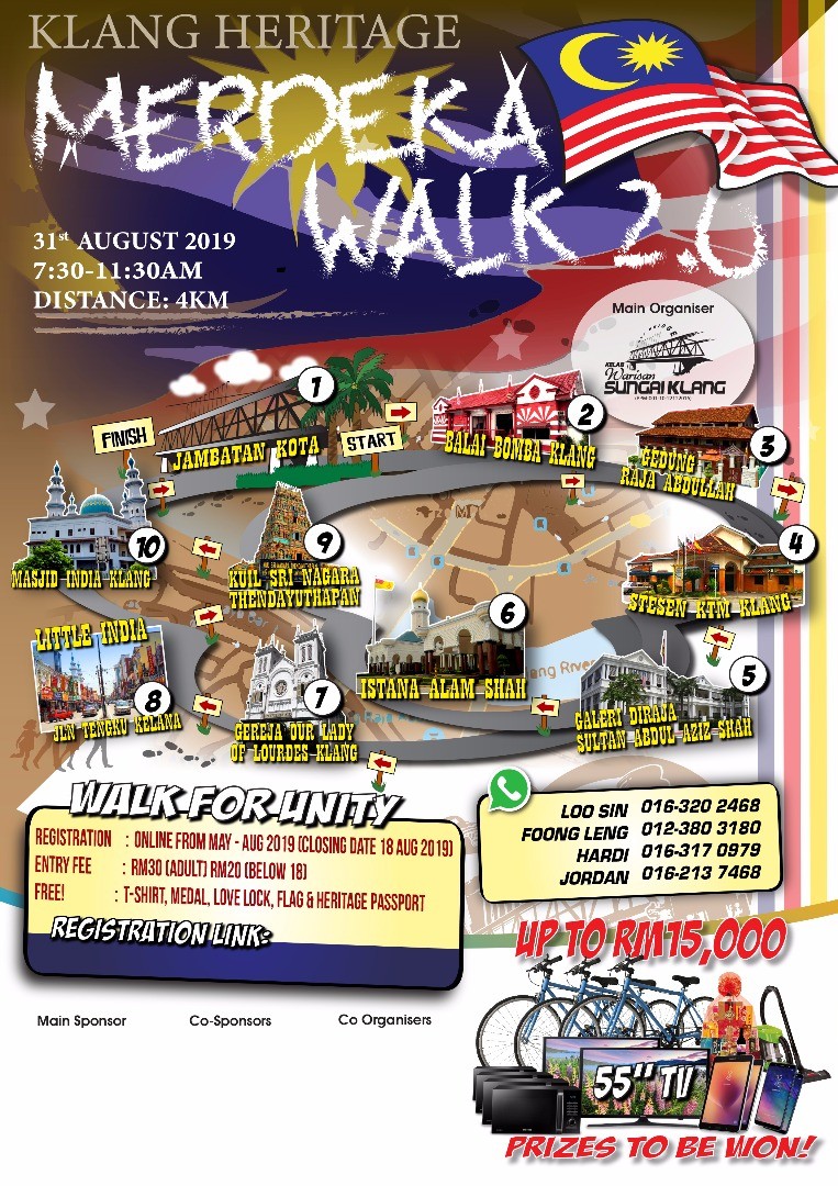 Klang Heritage Merdeka Walk 2.0 banner
